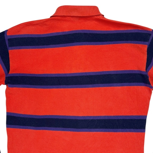 Polo Ralph Lauren Rugby Shirt Mens Long Sleeve Size Medium Golden Pony - Picture 7 of 9